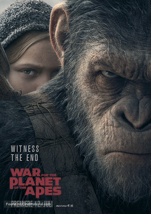 War for the Planet of the Apes - Norwegian Movie Poster