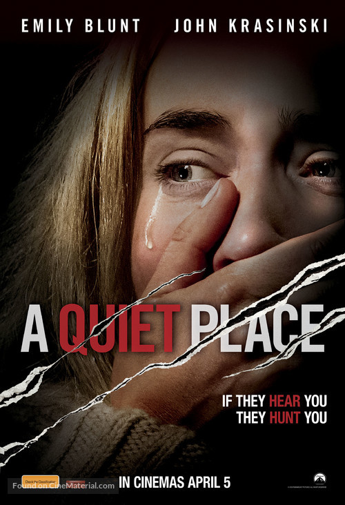 A Quiet Place - Australian Movie Poster