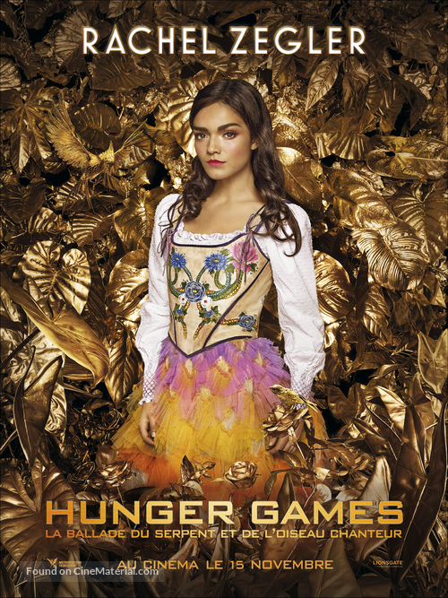 The Hunger Games: The Ballad of Songbirds and Snakes - French Movie Poster