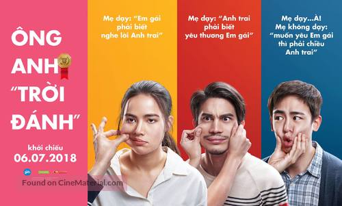 Nong, Pee, Teerak - Vietnamese poster