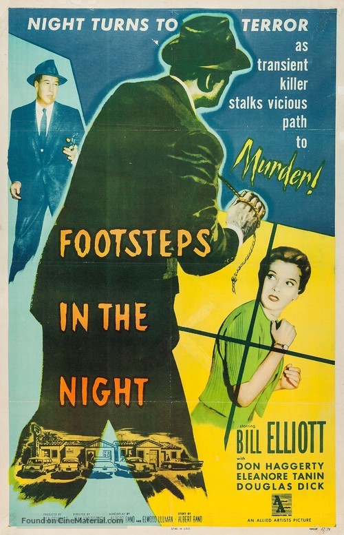 Footsteps in the Night - Movie Poster