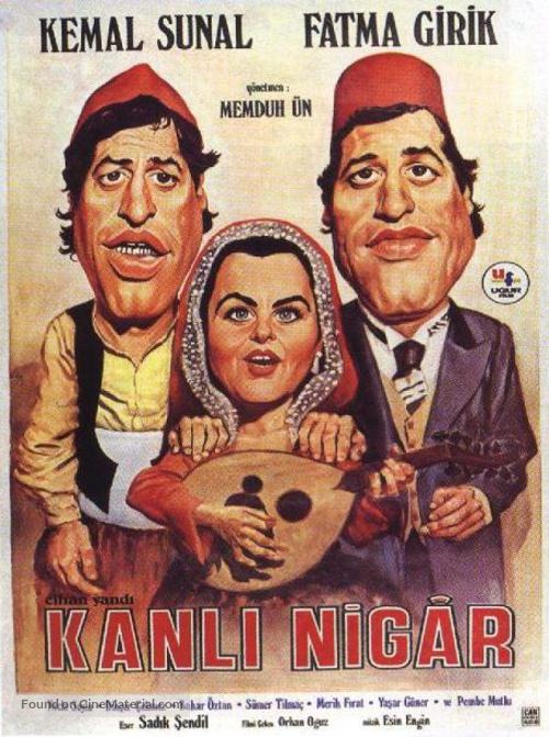 Kanli Nigar - Turkish Movie Poster