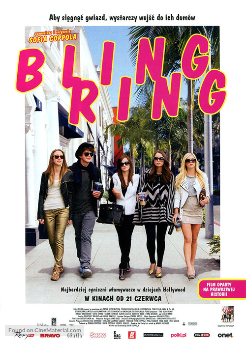 The Bling Ring - Polish Movie Poster