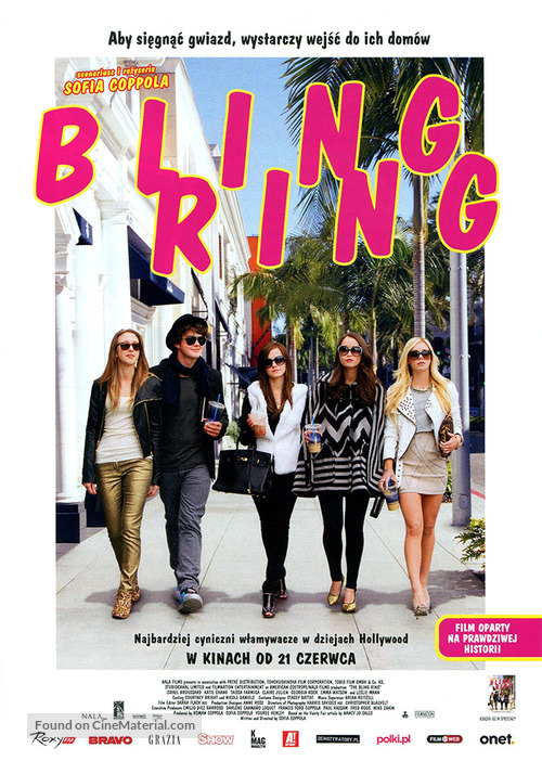 The Bling Ring - Polish Movie Poster