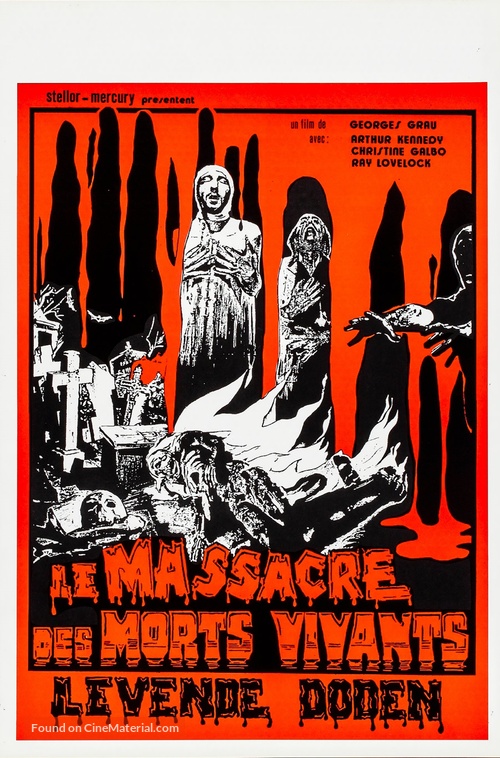 Let Sleeping Corpses Lie - Belgian Movie Poster
