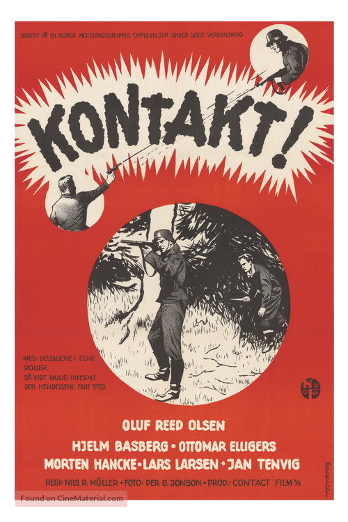 Kontakt! - Norwegian Movie Poster