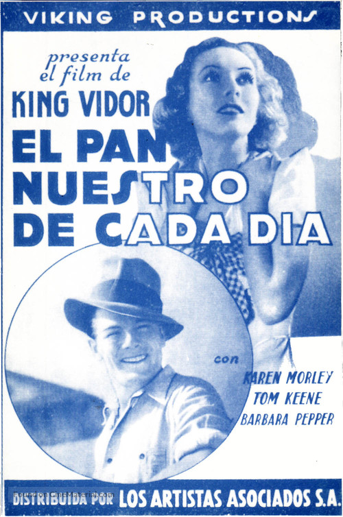 Our Daily Bread - Spanish Movie Poster
