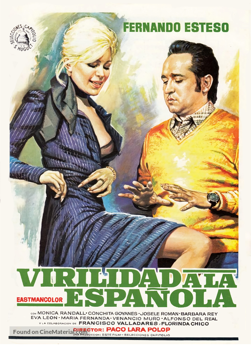 Virilidad a la espa&ntilde;ola - Spanish Movie Poster