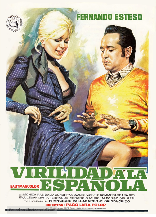 Virilidad a la espa&ntilde;ola - Spanish Movie Poster