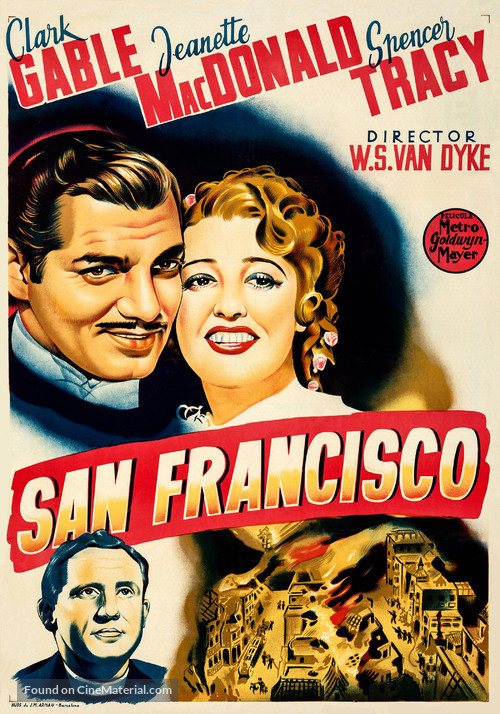 San Francisco - Spanish Movie Poster