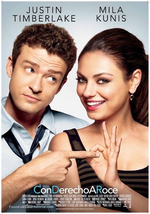 Friends with Benefits - Spanish Movie Poster