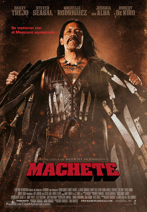 Machete - Spanish Movie Poster