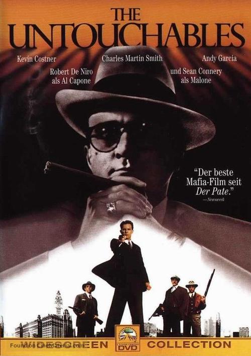 The Untouchables - German DVD movie cover