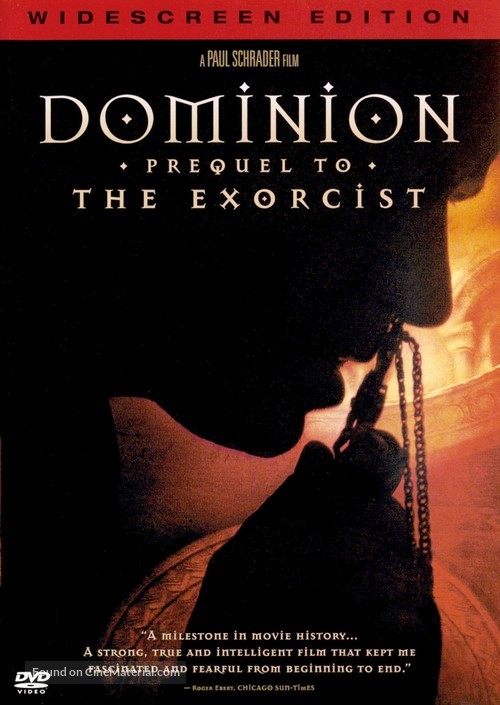 Dominion: Prequel to the Exorcist - DVD movie cover