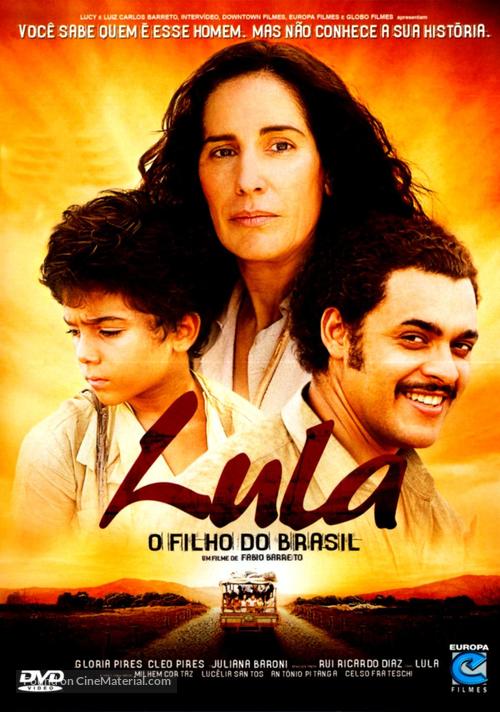 Lula, o Filho do Brasil - Brazilian DVD movie cover