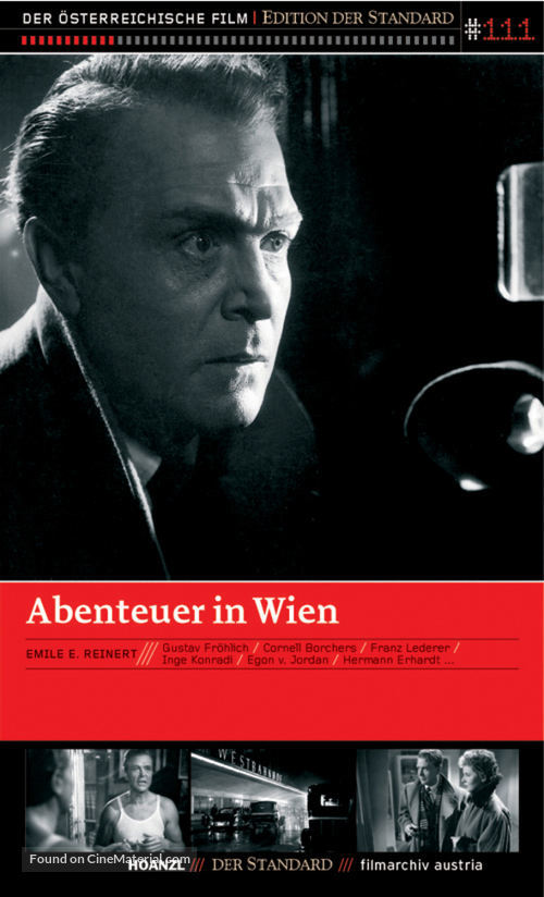 Abenteuer in Wien - Austrian DVD movie cover