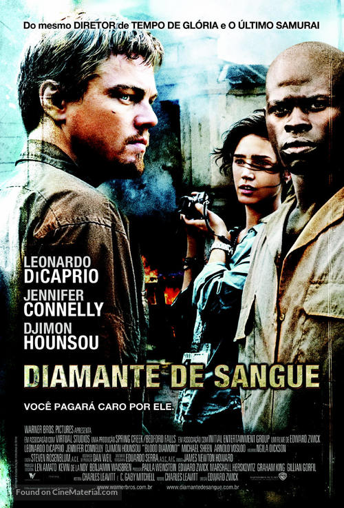 Blood Diamond - Brazilian Movie Poster