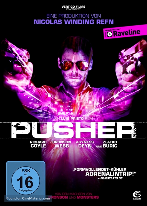 Pusher - German DVD movie cover