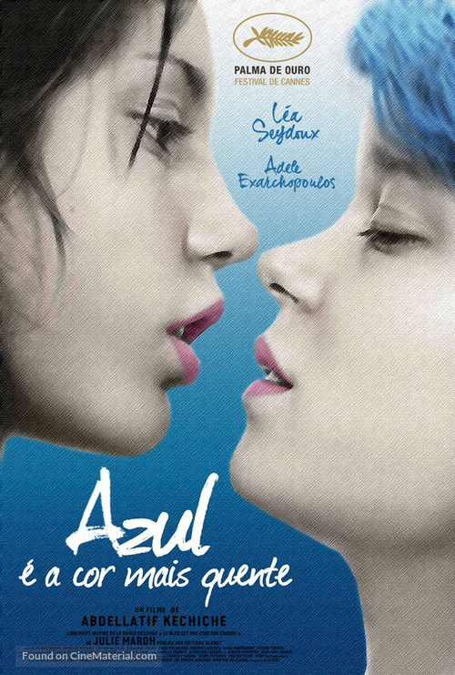 La vie d&#039;Ad&egrave;le - Brazilian Movie Poster