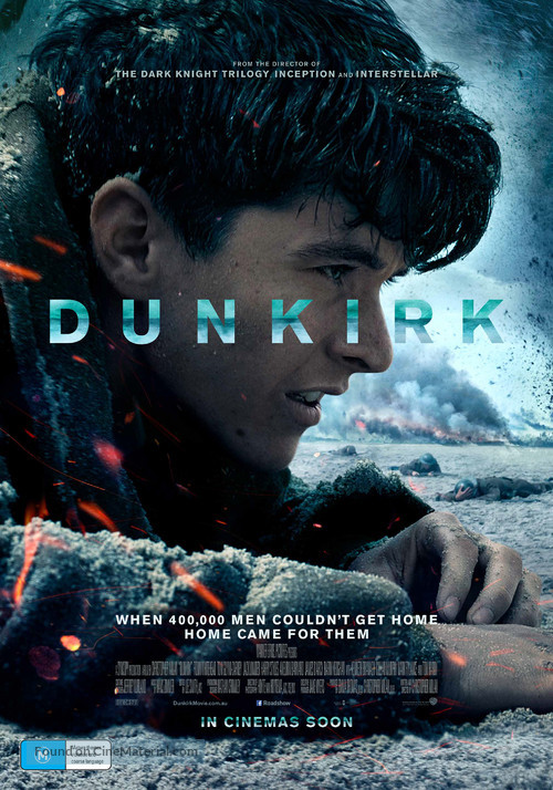 Dunkirk - Australian Movie Poster