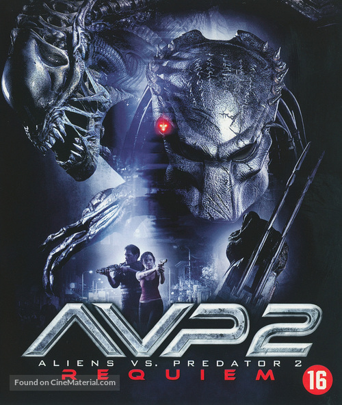 AVPR: Aliens vs Predator - Requiem - Dutch Blu-Ray movie cover