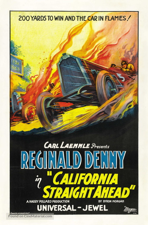 California Straight Ahead - Movie Poster