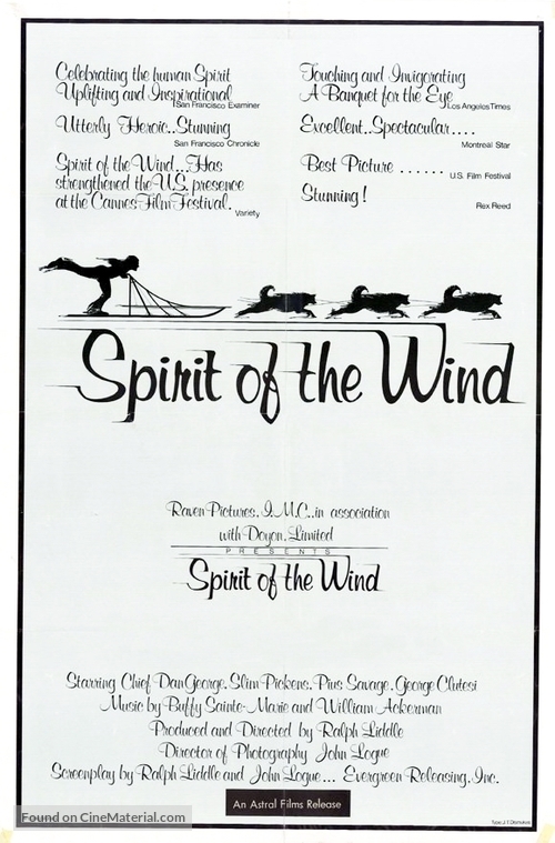 Spirit of the Wind - Movie Poster