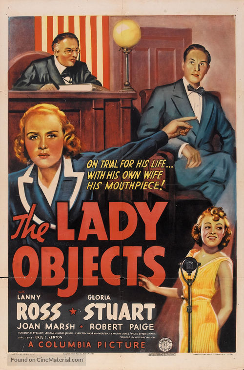 The Lady Objects - Movie Poster