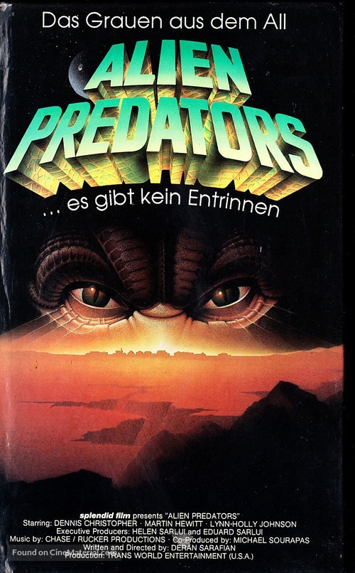 Alien Predator - German Movie Cover