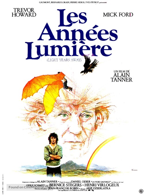 Les ann&eacute;es lumi&egrave;re - French Movie Poster