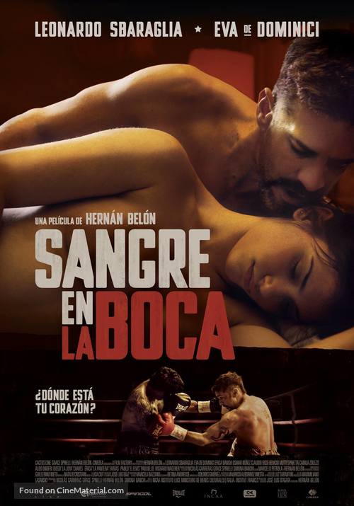 Sangre en la boca - Argentinian Movie Poster