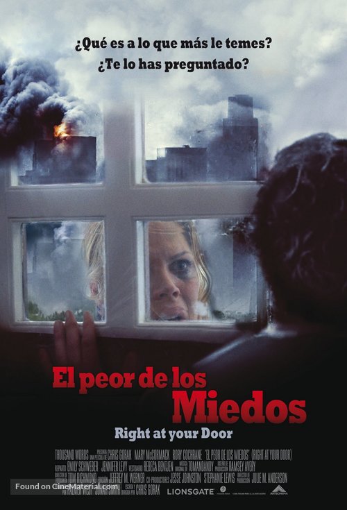 Right at Your Door - Mexican Movie Poster