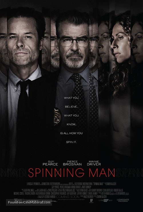 Spinning Man - Movie Poster