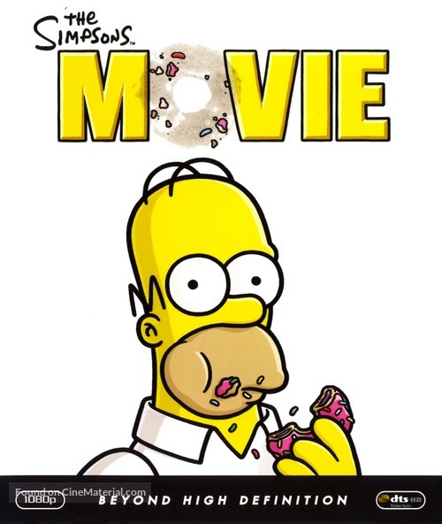 The Simpsons Movie - Blu-Ray movie cover