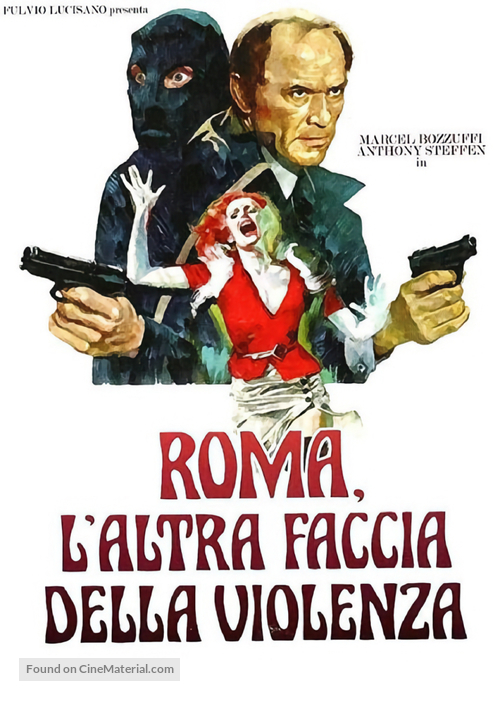 Roma l&#039;altra faccia della violenza - Italian Movie Cover