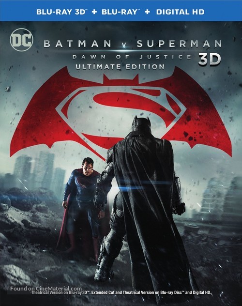 Batman v Superman: Dawn of Justice - Movie Cover