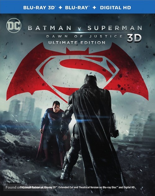 Batman v Superman: Dawn of Justice - Movie Cover