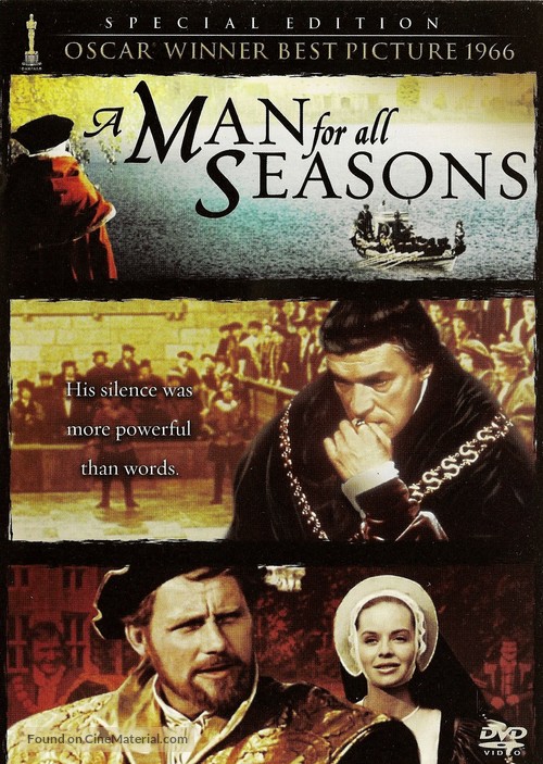 A Man for All Seasons - Movie Cover