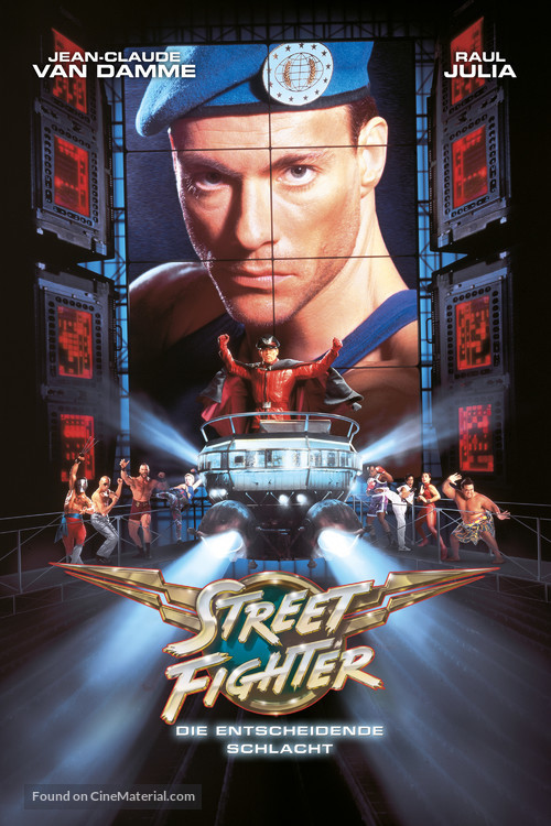 Street Fighter - German Movie Cover