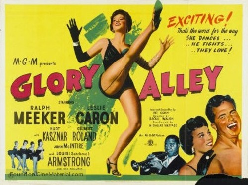 Glory Alley - British Movie Poster