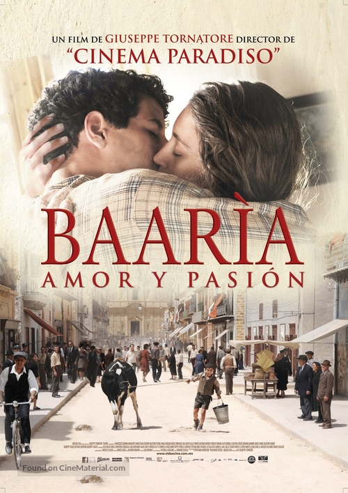 Baar&igrave;a - Mexican Movie Poster