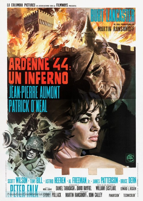 Castle Keep - Italian Movie Poster