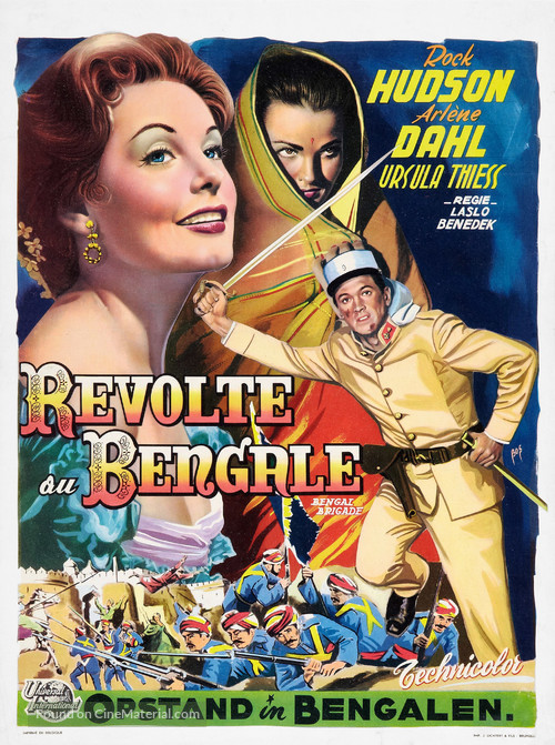 Bengal Brigade - Belgian Movie Poster