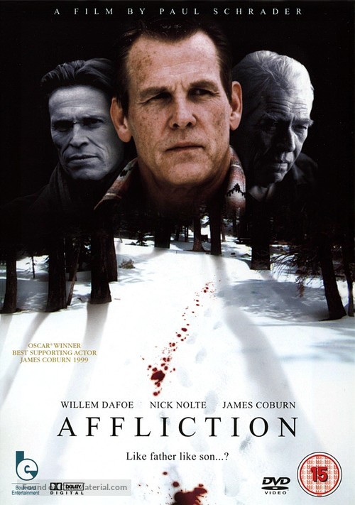 Affliction - British Movie Cover