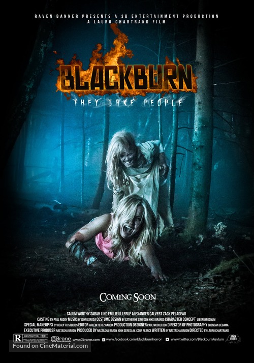 Blackburn - Canadian Movie Poster