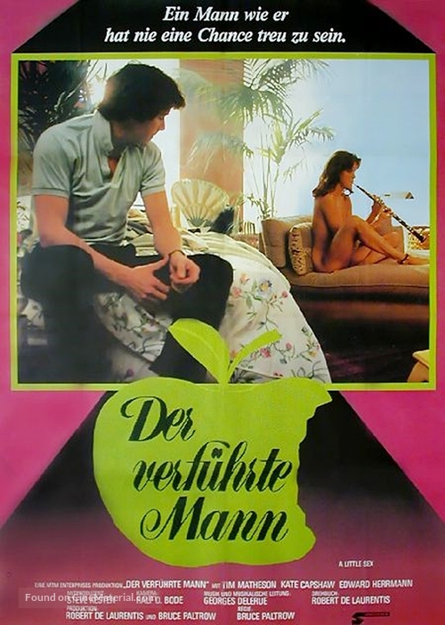 A Little Sex - German Movie Poster