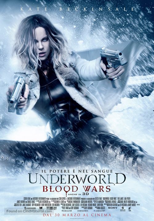 Underworld: Blood Wars - Italian Movie Poster