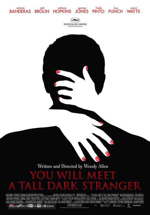 You Will Meet a Tall Dark Stranger - Swedish Movie Poster