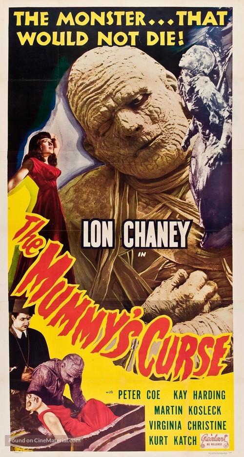 The Mummy&#039;s Curse - Movie Poster