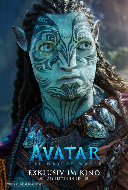 Avatar: The Way of Water - German Movie Poster